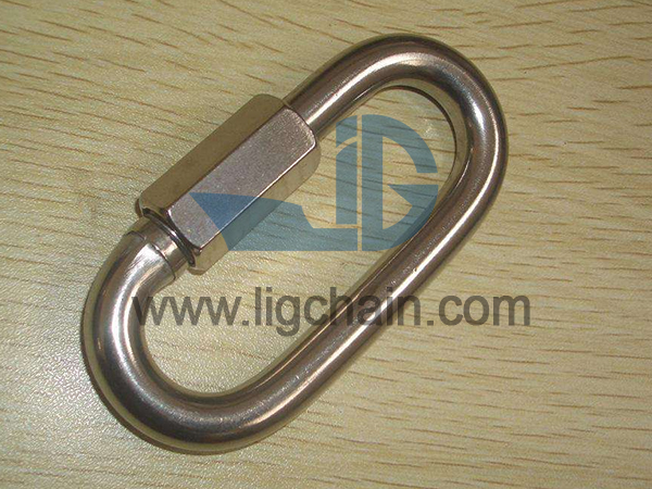 Straight snap Hook with Safety Screw 
